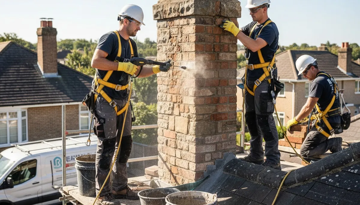 Chimney repair services in Medford, MA by FX Remodeling & Exteriors